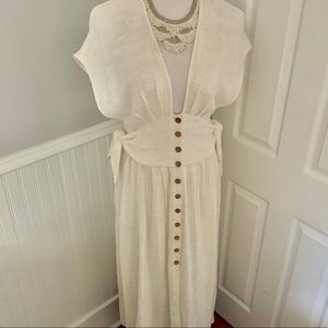Gauzy free people dress